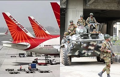 வன்முறை: வங்கதேசத்துக்கு ஏர் இந்தியா விமான சேவை ரத்து!